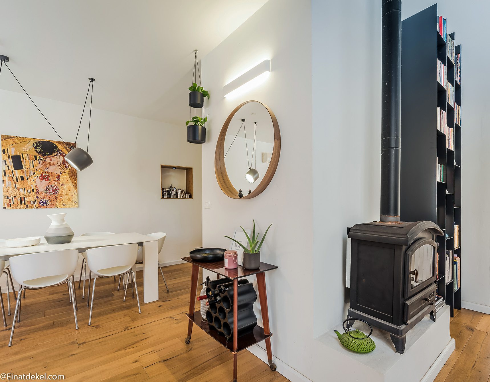 פינת אוכל קמין